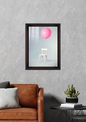 Minimalist Estetik: Pembe Balon