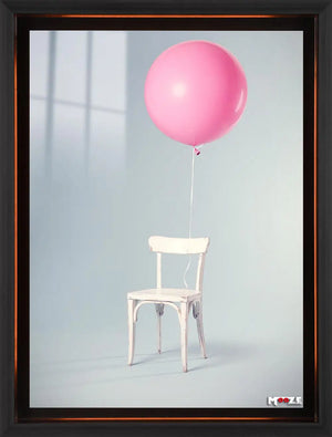 Minimalist Estetik: Pembe Balon