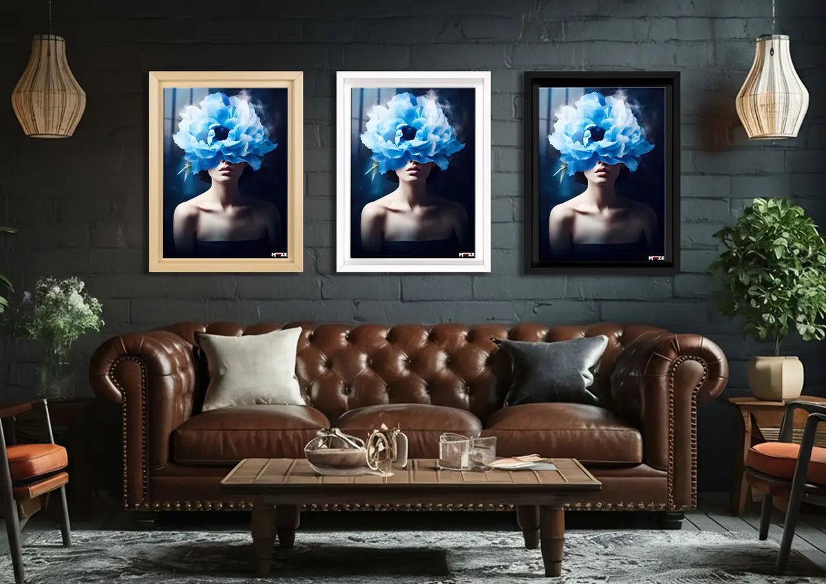 Mistik Mavi: Dumanlı Çiçek