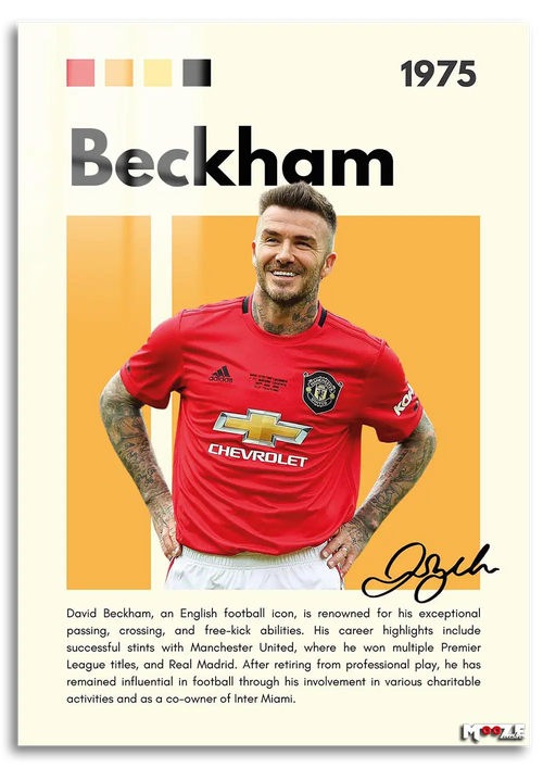 Moda İkonu: Beckham İstatistik