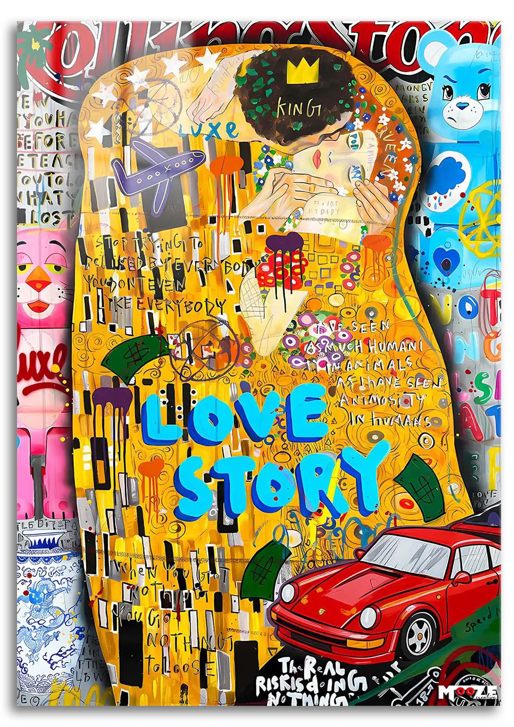 Modern Öpücük: Klimt Pop