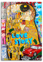 Modern Öpücük: Klimt Pop