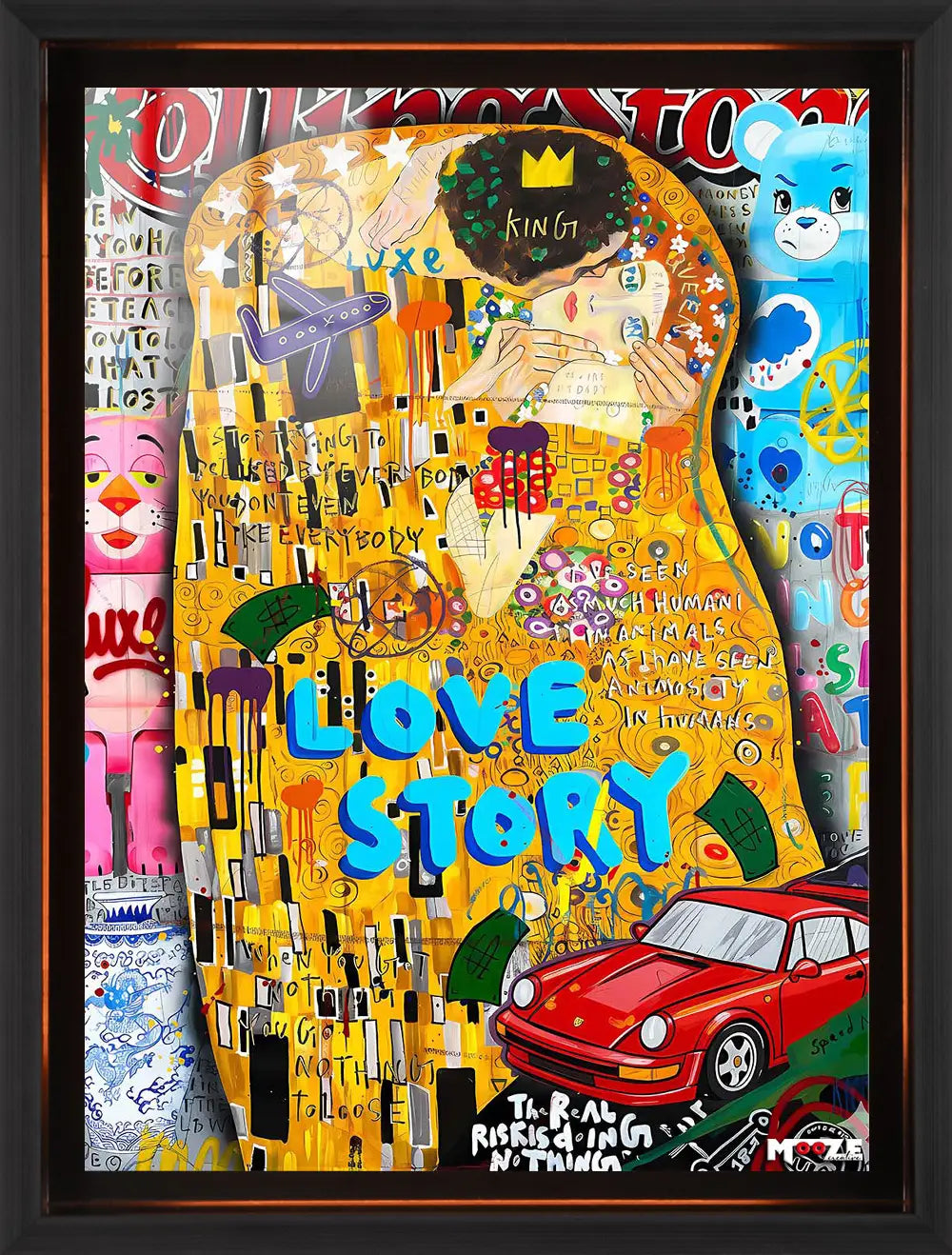 Modern Öpücük: Klimt Pop