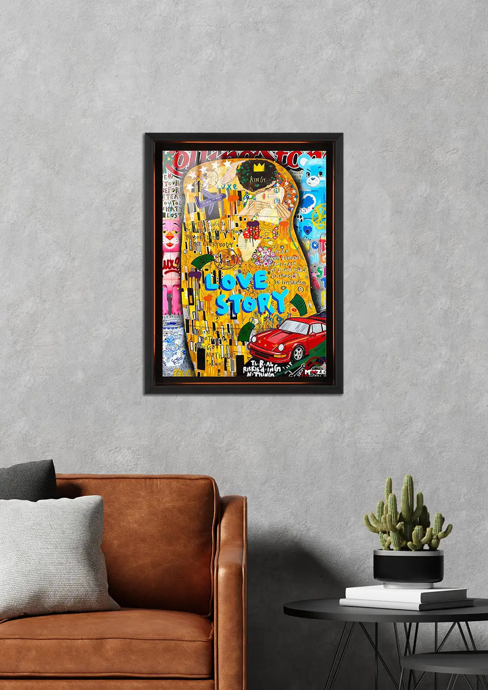 Modern Öpücük: Klimt Pop