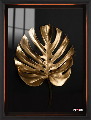 Modern Sanat: Altın Monstera