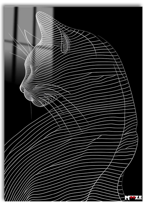 Modern Sanat: Çizgisel Kedi