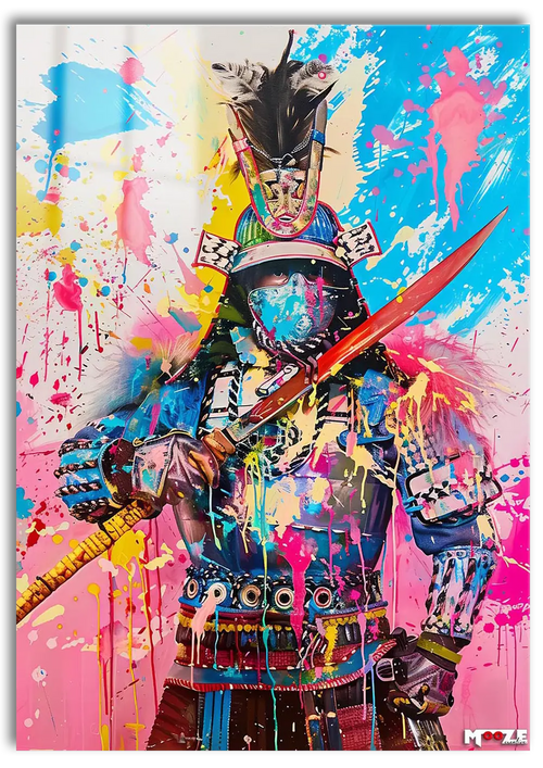 Modern Sanat: Renkli Samuray