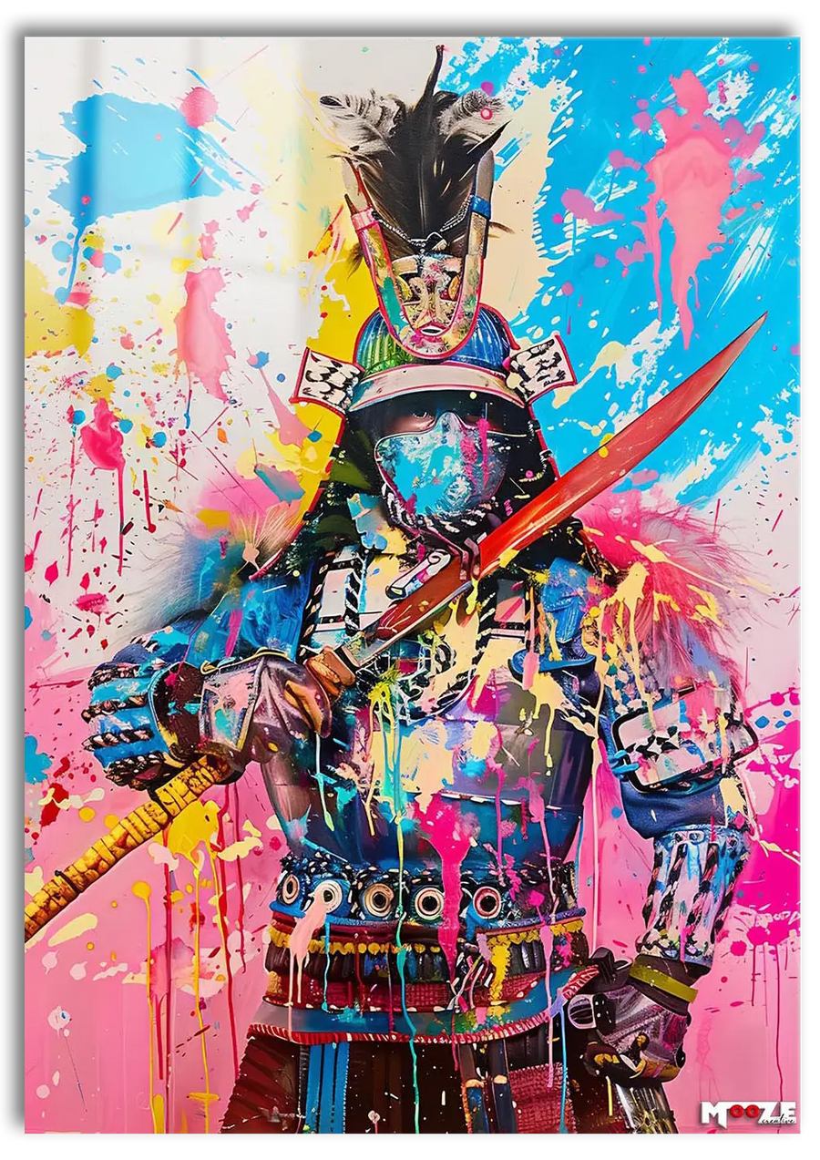 Modern Sanat: Renkli Samuray