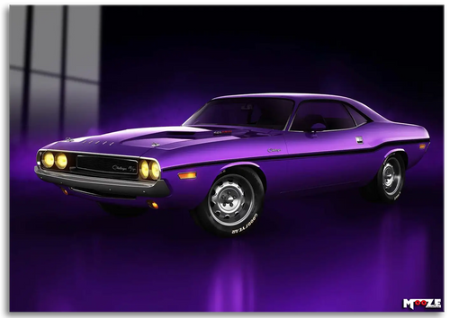 Mor Efsane: 1970 Dodge Challenger