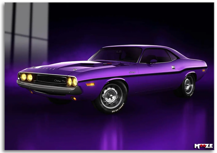 Mor Efsane: 1970 Dodge Challenger