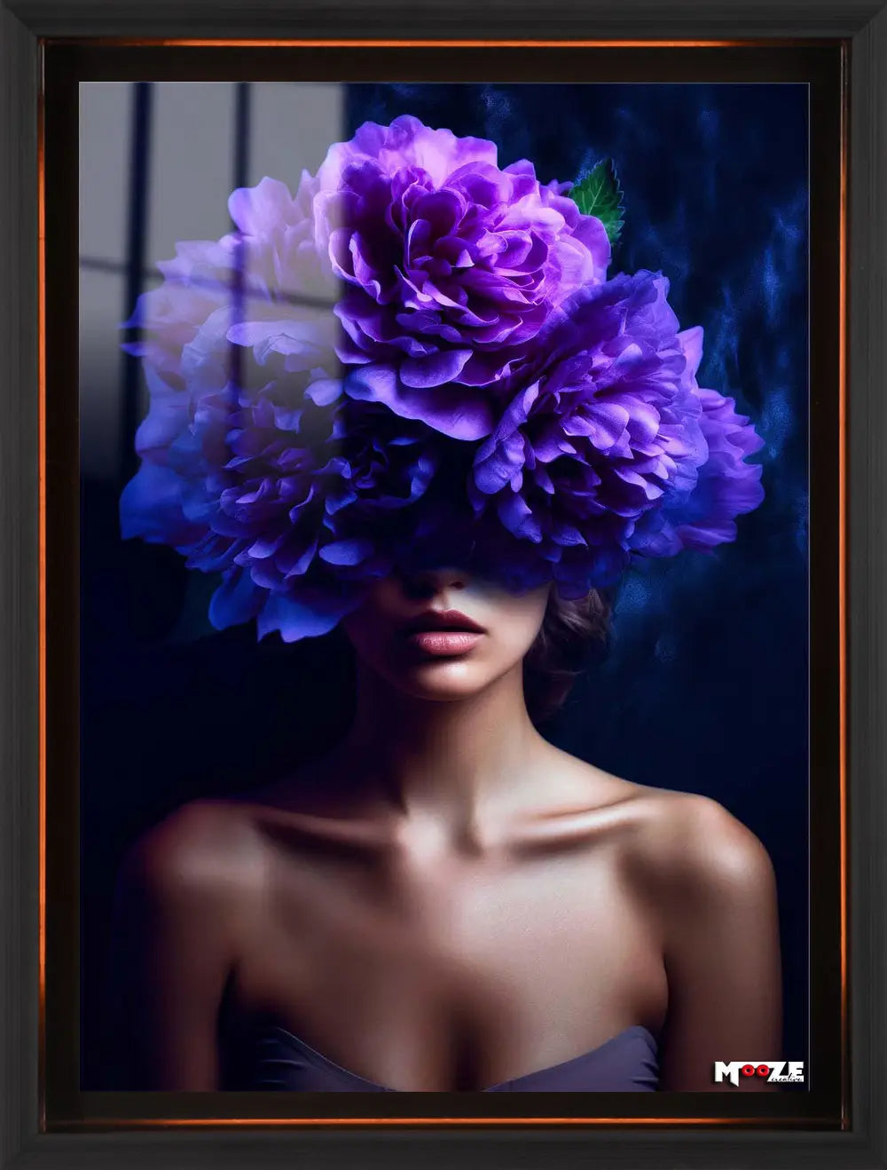 Mor Gizem: Çiçekli Maske