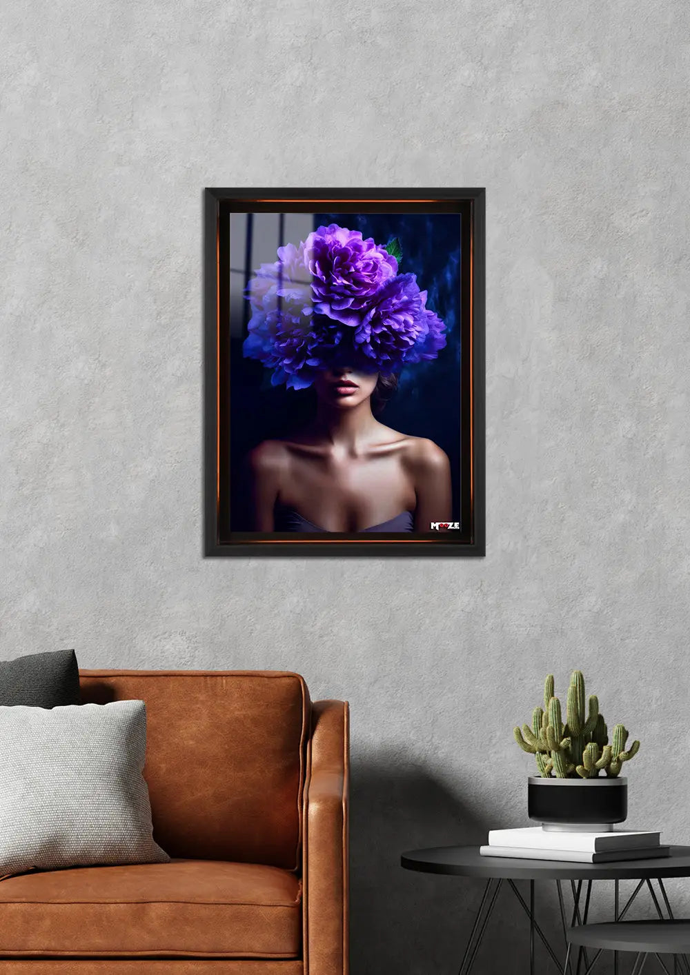 Mor Gizem: Çiçekli Maske