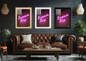 Motivasyon Işığı: Dream Big Neon