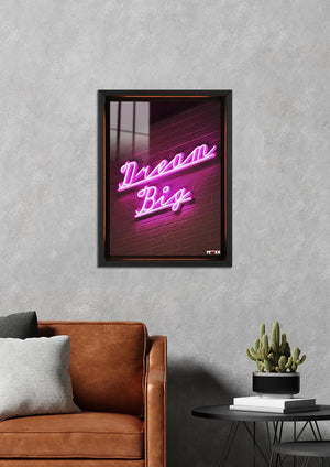 Motivasyon Işığı: Dream Big Neon