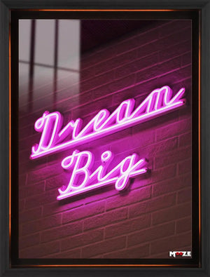 Motivasyon Işığı: Dream Big Neon