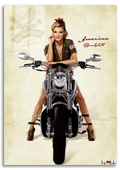 Motorcu Güzeli: Harley Pin-up