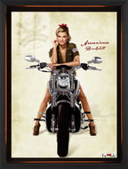 Motorcu Güzeli: Harley Pin-up