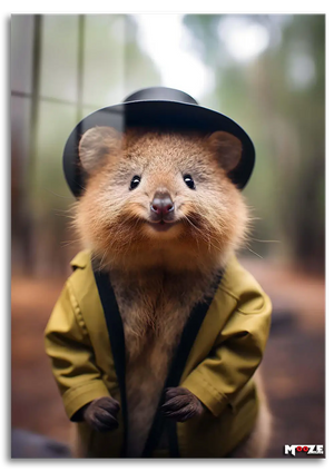 Mutlu Gezgin: Yağmurluklu Quokka