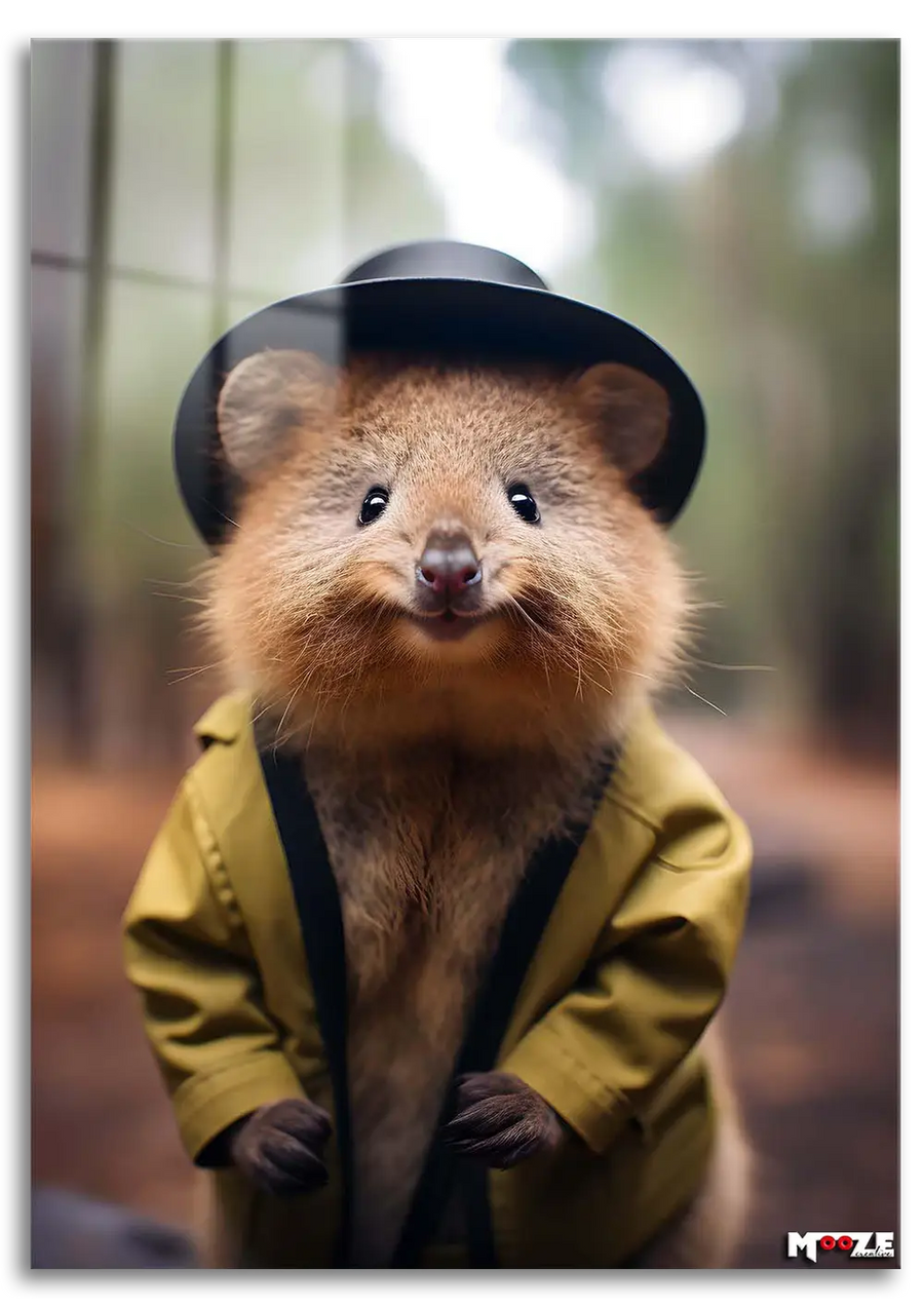 Mutlu Gezgin: Yağmurluklu Quokka