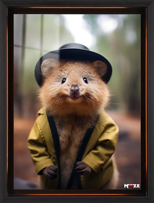 Mutlu Gezgin: Yağmurluklu Quokka