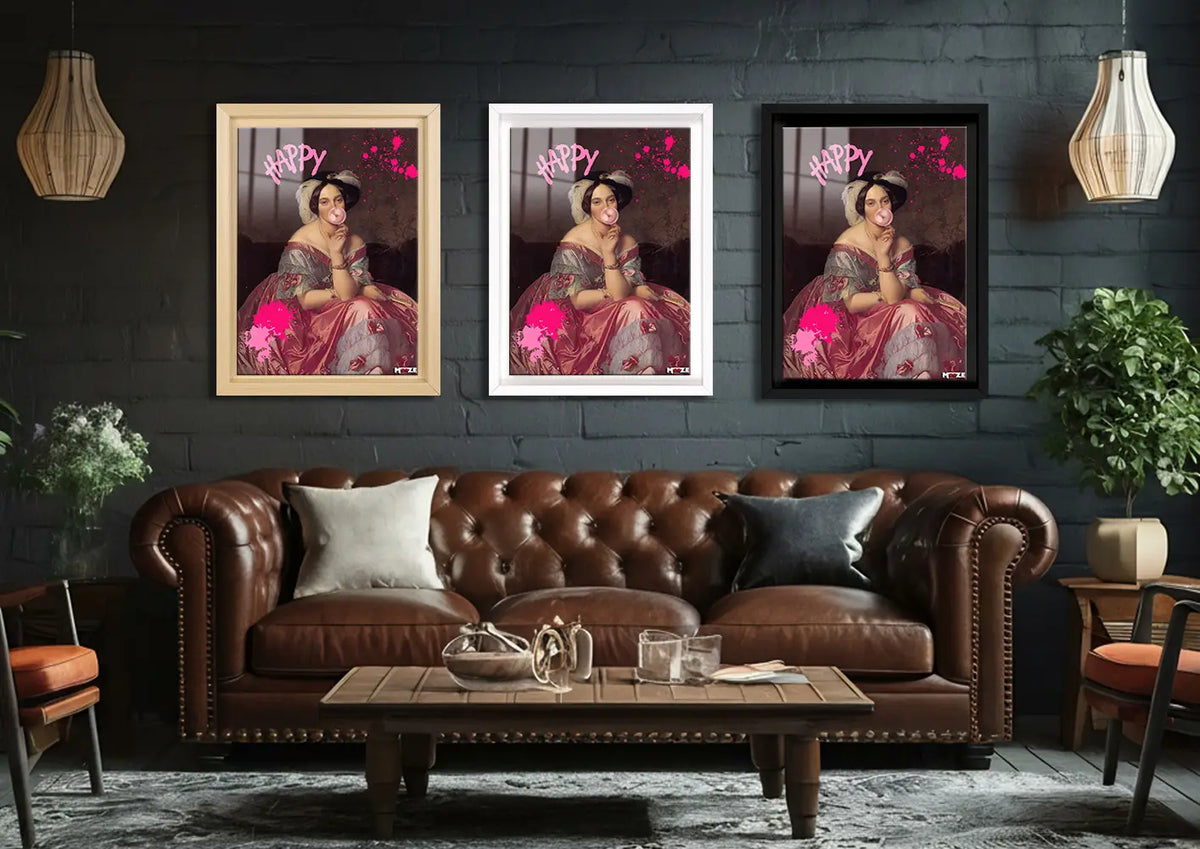 Mutlu Portre: Pembe Sakız