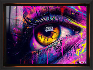 Neon Bakış: Graffiti Göz