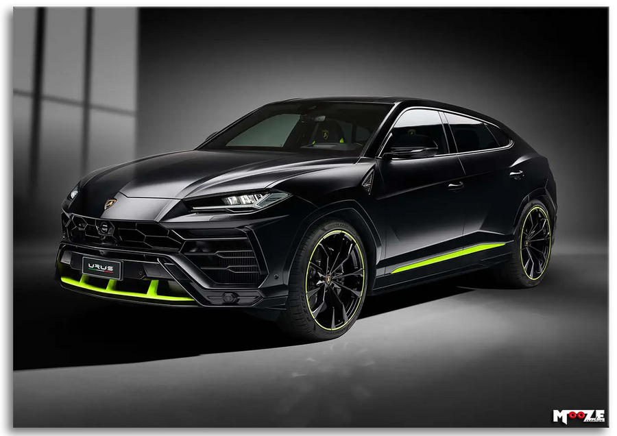 Neon Canavar: Lamborghini Urus