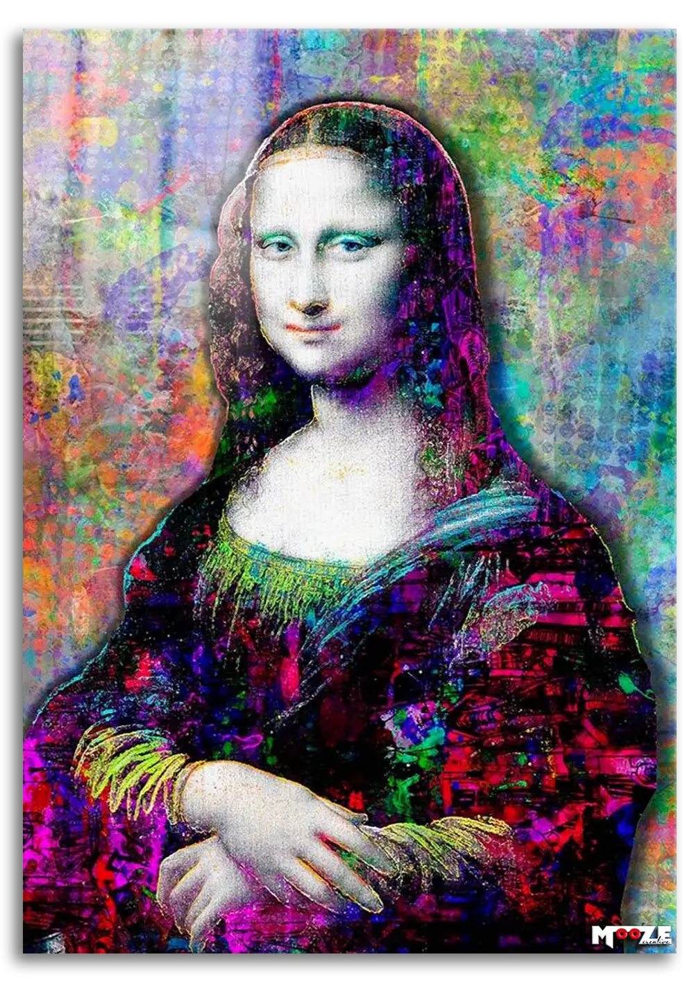 Neon Dokunuş: Mona Lisa