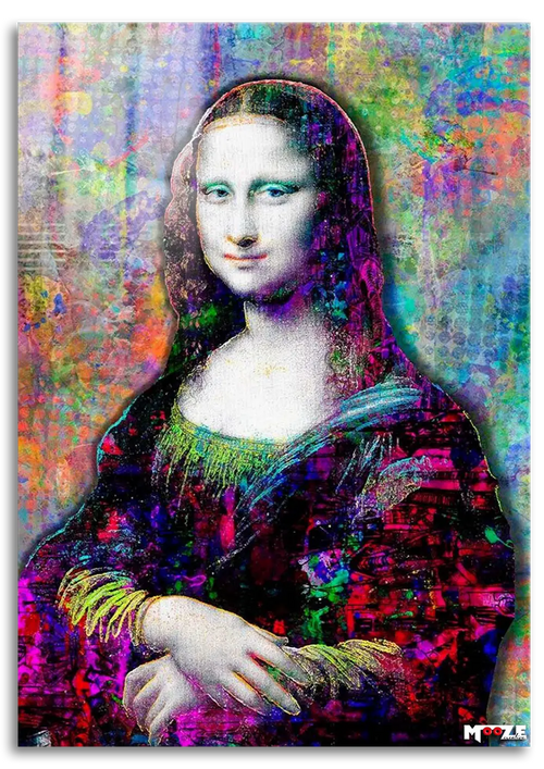Neon Dokunuş: Mona Lisa