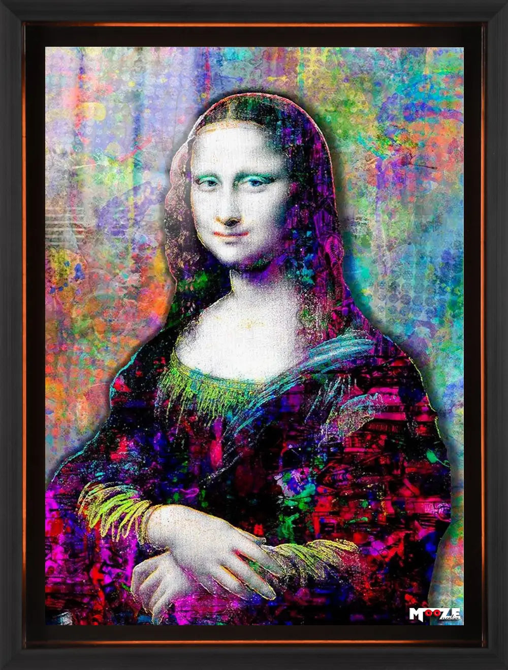 Neon Dokunuş: Mona Lisa