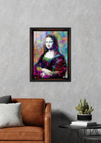 Neon Dokunuş: Mona Lisa