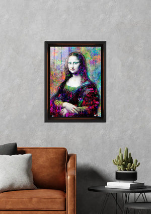 Neon Dokunuş: Mona Lisa