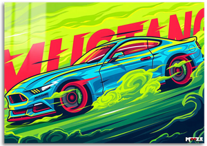 Neon Duman: Mavi Mustang