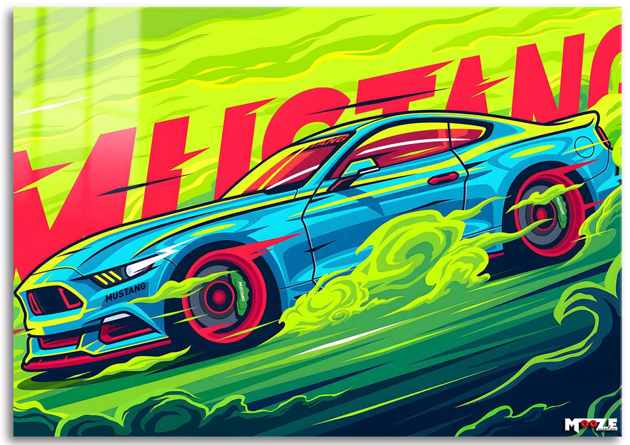 Neon Duman: Mavi Mustang