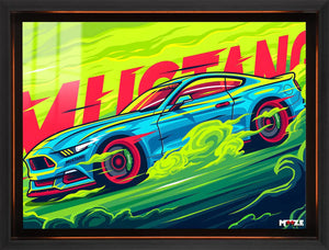 Neon Duman: Mavi Mustang