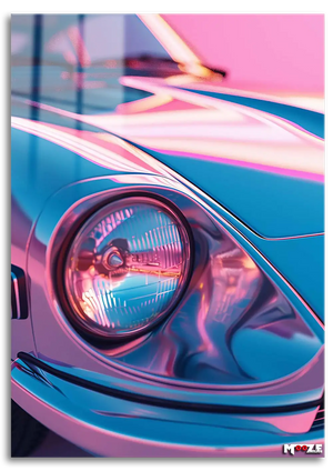 Neon Far: Fütüristik Porsche