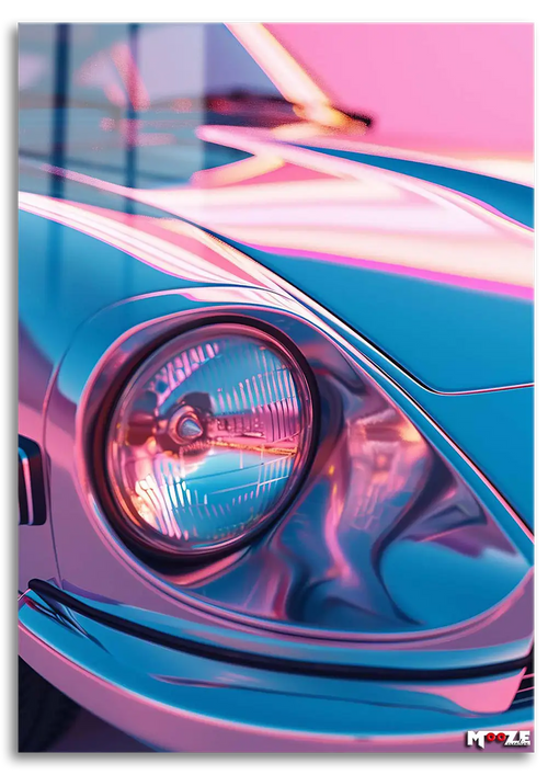 Neon Far: Fütüristik Porsche