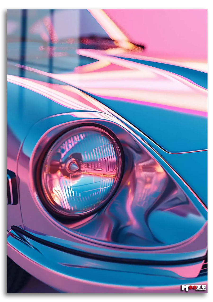 Neon Far: Fütüristik Porsche