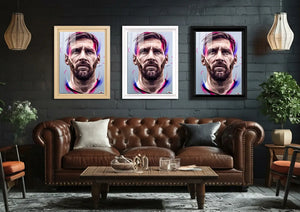 Neon Messi: Sanatsal Portre