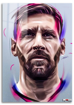 Neon Messi: Sanatsal Portre