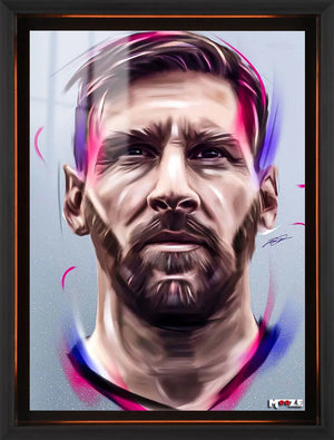 Neon Messi: Sanatsal Portre