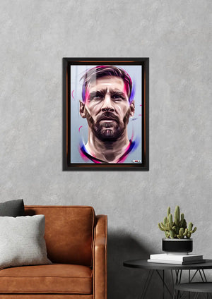 Neon Messi: Sanatsal Portre