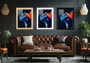 Neon Profil: Sanatsal Kedi