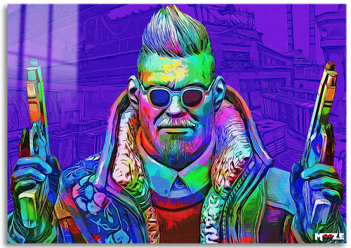 Neon Tetikçi: Cyberpunk Art