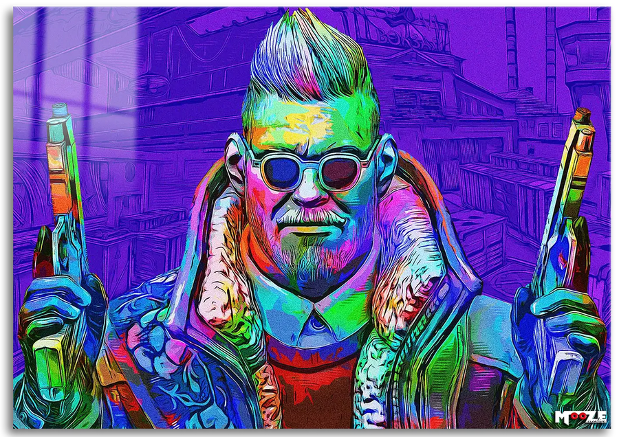 Neon Tetikçi: Cyberpunk Art