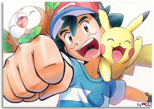 Neşeli İkili: Pikachu ve Rowlet