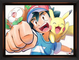 Neşeli İkili: Pikachu ve Rowlet