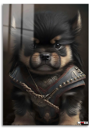 Orta Çağ Savaşçısı: Sevimli Pomeranian