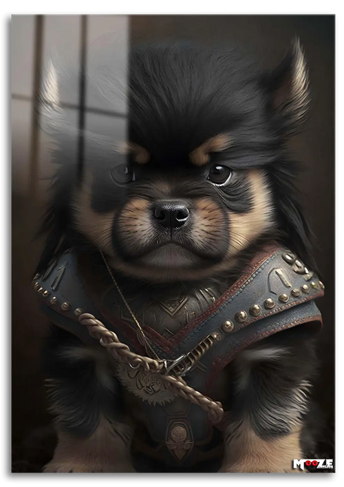 Orta Çağ Savaşçısı: Sevimli Pomeranian