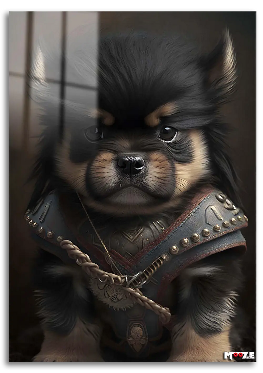 Orta Çağ Savaşçısı: Sevimli Pomeranian